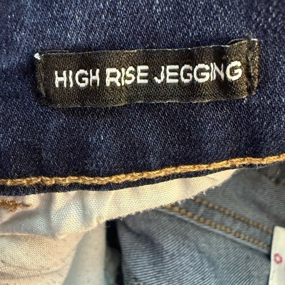 Justice Distressed High Rise Jegging - Picture 5 of 6